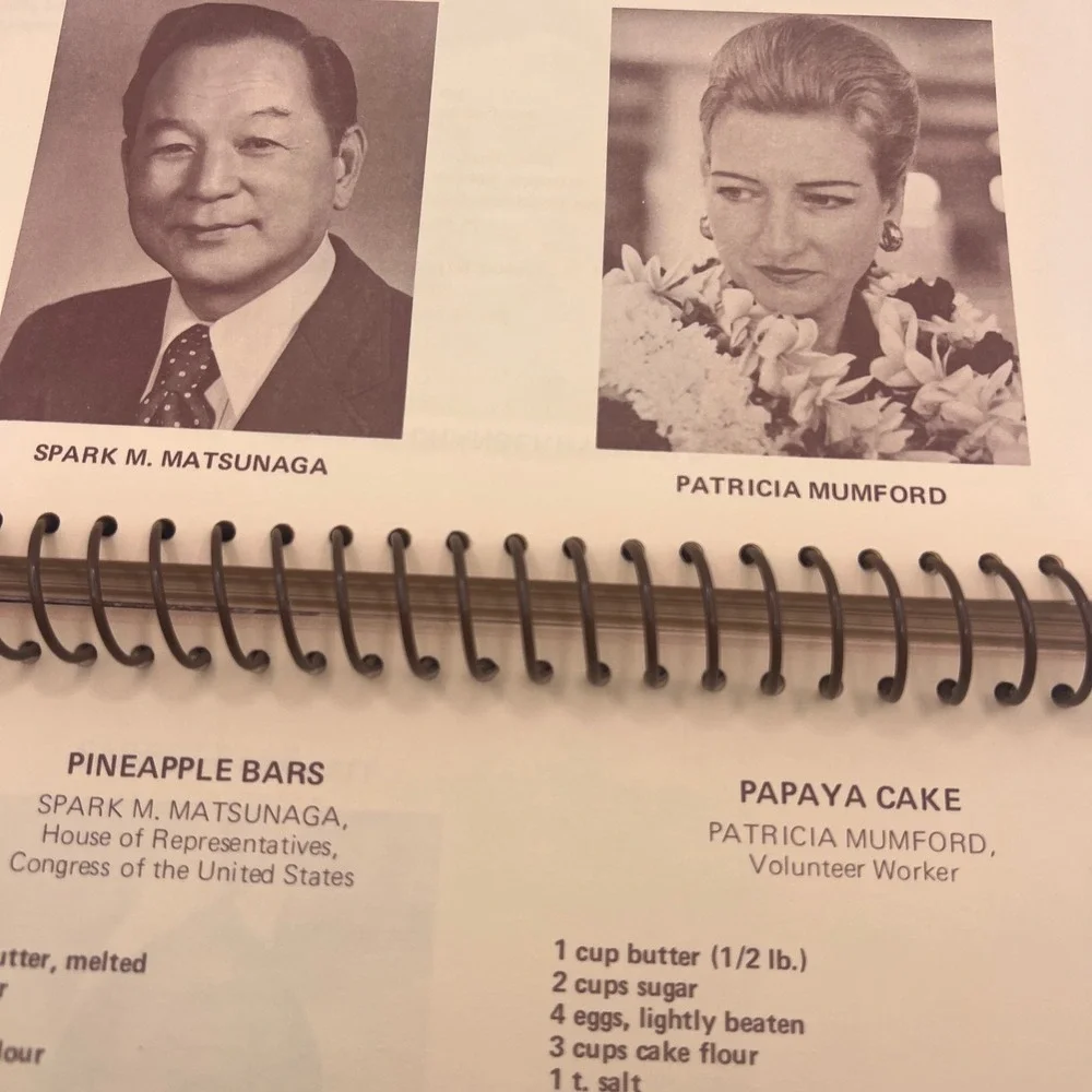 Vintage 1974 Friends of Habilitat Hawaiian Cookbook Celebrity Recipes Don Ho